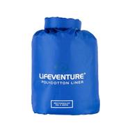 Lifeventure Polybomuld Liner Sacco a Pelo, rettangolare, blu Onesize Blue