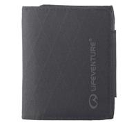 Lifeventure Portafoglio X-Pac Wallet – protezione RFID, chiusura in velcro, nero