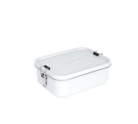 Lifeventure Portapranzo in acciaio inox, contenitore per alimenti, grigio chiaro