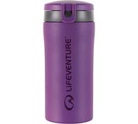 Lifeventure, Purple, Flip-Top Thermal Mug, 300ml, unisex