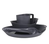 Lifeventure Set unisex 4 pezzi, Ellipse 4 pezzi set grafite, grafite, taglia unica UK