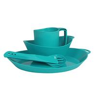 Lifeventure Set unisex 4 pezzi, Ellipse 4 pezzi Teal, verde acqua, taglia unica UK
