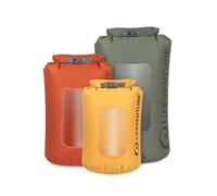 Lifeventure Stormlight, sacca impermeabile in silicone Rip-Stop 70D con cuciture completamente nastrate, chiusura arrotolabile, impermeabile, per viaggi avventurosi, Giallo, 2L, Borsa stagna con