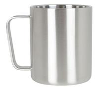 Lifeventure Tazza da Campeggio in Acciaio Inox Onesize Black