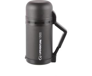 Lifeventure TiV Widemouth Vacuum, bottiglia, unisex, nero 1000 ml Black