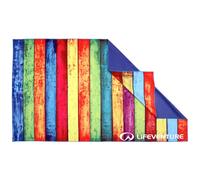 Lifeventure Trek Towel in SoftFibre Riciclato, Unisex, Strisce Onesize Multi