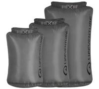 Lifeventure Ultralight Dry Bag Multipack, unisex, grigio Onesize Grey