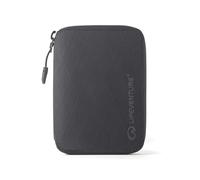 Lifeventure X-Pac Mini Portafoglio da Viaggio Protetto RFID Uomo con Chiusura Zip Bi-Fold, Nero, Compatto, Nero, Compact