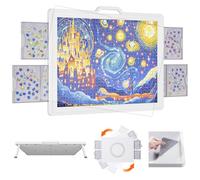 Lifewit 1500 PCS Tavolo per Puzzle con Supporto, Porta Puzzle 89 × 68,5 cm, Puzzles Board Angolo Rotazione 360° per Adulti, Tavola Pezzi con 4 Cassetti Estraibili y Copertura Protettiva
