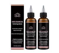 Lifewitqueenp per cura dei capelli olio, olios di volume dei capelli, nutrimento del cuoio capelluto, riduce la rottura, aiuta ad alleviare la secchezza e il peeling (2pcs)