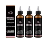 Lifewitqueenp per cura dei capelli olio, olios di volume dei capelli, nutrimento del cuoio capelluto, riduce la rottura, aiuta ad alleviare la secchezza e il peeling (3pcs)