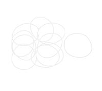 LIFKICH 10 pezzi Kit da Guarnizioni Anti-crepa per Occhiali con Design Antirottura per Installazione Lenti Sicura e Utensili di Naselli Compatibile con Montature Senza Montatura e