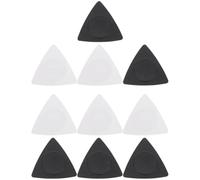 LIFKICH 10 Pezzi Plettro per Chitarra in Plastica Leggero 3 Spessori Diversi, Accessorio Facile da Usare per Fingerpicking e Basso
