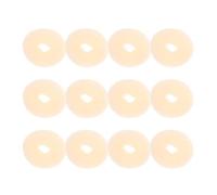 LIFKICH 12 Pezzi Elastici per Chioma in Nylon Beige, Strumenti Eleganti per Creare Chignon Sicuri e Facili da Indossare, Accessori per Chioma per Ragazze e Donne, per Danza e