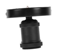 LIFKICH 1Pezzi Portalampada Vintage Ceramica per Illuminazione Ambientale e Stile Industriale Accessorio per Lampade Pendente e Lampadari Moderni Design Compatto