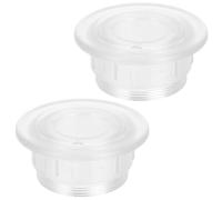 LIFKICH 2 Pezzi Tappo per Apertura Ombrellone da Tavolo per Base Esterna, | Compatibile Basi e Tappi per Aperture Esterne, Presa Sicura, per Balcone e Patio, Finitura senza Bave