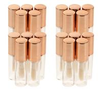 LIFKICH 20 Tubetti Vuoti per Lucidalabbra da 1,2ml Ricaricabili in Plastica e Nailon, Confezione da 20 Pezzi, Formato Mini Portatile per Make-up Professionale e Fai-da-te