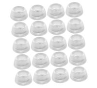 LIFKICH 20pezzi Piedini in Silicone Trasparenti Per Mobili Cuscinetti Antiscivolo Per Gambe Sedie Tavoli Ed Elettrodomestici Protezione Per Pavimenti Resistenza All Usura Facile Da Pulire