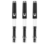 LIFKICH 3 Pezzi Calligraphy Brush Pen, Continuous Ink Flow, Punta Resistente All'usura in ABS e Nailon, Design Raffinato per Lettering e Writing