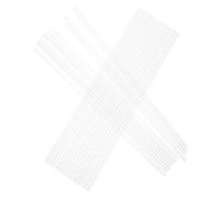 LIFKICH 30pezzi Bastoncini Acrilici Trasparenti per Supporto Figurine e Artigianato Bastoni Cilindrici Resistenti e Leggeri per Lavoretti Manuali e Modellismo DIY