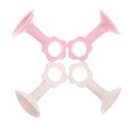 LIFKICH 4 Pezzi Protezione per Maniglie Porte in Silicone Cuscinetti Anticollisione a Forma di Fiore, la Casa, Riduzione Rumore e Flessibilità
