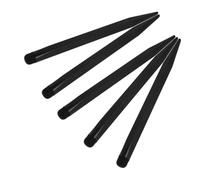 LIFKICH 5 Pezzi Penna Touch Screen Ergonomica per Lavagna Interattiva con Doppia Punta Precisa in Plastica Nera per Presentazioni e Disegni Professionali