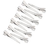 LIFKICH Clips capelli billed in metallo argento 50 pezzi per styling professionale e acconciature creative