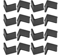 LIFKICH Copri Piedini Triangolari in Gomma 50 Pezzi Gommini Antiscivolo Nero per Gambe di Sedie e Tavoli Protezione Pavimenti per Pavimenti Duri e Delicati