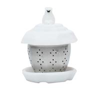 LIFKICH Filtro per Tè Accessorio Decorativo per Tisane Creativo a Forma di in Silicone Resistente al Calore, Miglioratore del del Tè