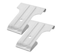 LIFKICH Ganci per Serrande da Interno ed Esterno 2 Pezzi in Ferro Zincato Antifurto Resistente per Porte Scorrevoli Chiavistello Spesso 90mm