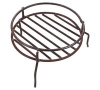 LIFKICH Griglia Multifunzione per Wok in Ferro Portatile Struttura a Croce per Cucina da Campeggio e Barbecue all'Aperto