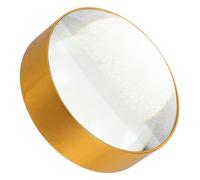 LIFKICH Lente d'Ingrandimento a Cupola 4X Raffinata 75mm in Vetro Ottico Base in Metallo per Visione e Decorazione Scrivania Studio Abitazione