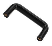 LIFKICH Maniglia a U in Bachelite Nera per Porta Forno e Mobili Industriali, Plastica Resistente Interasse 120 Mm, Impugnatura Ovale Ergonomica per Uso Intensivo e Installazione Semplice