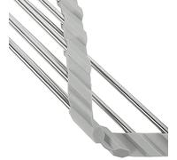 LIFKICH Organizer Sottolavello Cucina Triangolare in Acciaio Inossidabile 304 Pieghevole Resistente alla Ruggine Salvaspazio per Lavello e Piano Cucina