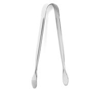 LIFKICH Pinze da Cucina in Acciaio Inossidabile Argento da 12cm per Servire Biscotti e Pane, Design Liscio che Previene L'adesione della Pasta di Zucchero, per Barbecue e Buffet