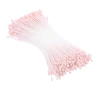 LIFKICH Pistilli di Fiori Artificiali Non Graffiano Le Dita Rosa in Gesso e Corda di Cotone, 380 Pezzi Fatti a Mano per Decorazioni Casa e Creazioni Artigianali
