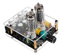 LIFKICH Preamplificatore Valvolare 6k4/6a2 per Giradischi Hifi Stereo Dc12-16v, Preamplificatore Phono Fai da Te per Audio Domestico e Home Theater, Amplificatore Riduzione Rumore e