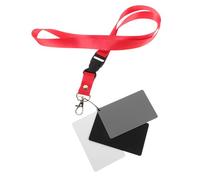 LIFKICH Scheda Di Bilanciamento Del Bianco Grigia Al 18% Portatile Per Fotografia Professionale Pannello Riflettente e Riferimento Esposizione Adatta a Fotografi Outdoor