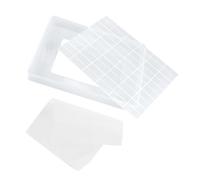 LIFKICH Set 3 Pezzi Utensili fare Torrone in Plastica Bianca, Antiaderente e Riutilizzabile, per Pasticceria e Preparazione Dolci Fatti in Casa