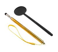 LIFKICH Set Puntatore Manuale per Oculisti Occlusore Oculare Portatile in Plastica e Metallo, Strumento per Esame della Vista Professionale, Indicatore Visibile per Test Occlusione,