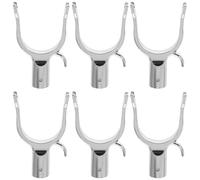 LIFKICH Supporto per Rami di Alberi 6 Pezzi in Metallo Forcella Resistente per Frutteti, Utile Come Tutore per Piante e Strumento di Raddrizzamento per Coltivatori