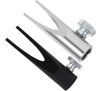 LIFKICH Temperamatite per Trucco in Metallo Portatile 2 Pezzi Doppio Slot U per Eyeliner e Matite Sopracciglia, Temperino Compatto Leggero per Uso a Casa e Scuola, Accessorio Pratico