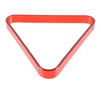 LIFKICH Triangolo Resistente e Durevole in PC da Biliardo Rosso per Palline da Biliardo e Pool in Casa o Club