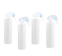 LIFKICH Ugelli Spruzzatori in Plastica 4 Pezzi per Irrigazione Piante e Pulizia Domestica Testine a Grilletto per Bottiglie Spray Trasparenti Versatili