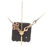 LIFKOME 1 Impostato Kit Orologio Flip Orologio a LED L'orologio Funziona Orologio da Parete Silenzioso Ad Albero Orologio da Giardino Aste Kit Meccanismo Molto Piccolo Golden Plastica