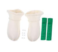 LIFKOME 1 Paio Salvapiede in Coccodrillo Scarpe Donne in Gel Suola Stivali Solizioni Di Scarpe Inserti Con Zeppa Sul Calzature Adesivi Stivaletti Piega Peluche