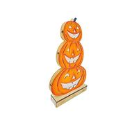 LIFKOME 1 Pezzo Ornamento Zucca Halloween Decorazione Creativa Intagliata Mano Forniture Festa Tavola
