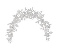 LIFKOME 1 Pz. Catena in Vita Diamantata Ospite Formale Nozze Nuziale Arredamento Cinture Da Sposa Con Strass Futura Sposa Accessorio Sposa Accessori Da Sposa Catena Da Sposa Silver Tessuto