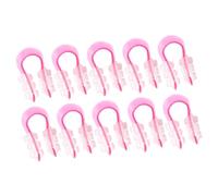 LIFKOME 10 pezzi Clip da Naso Strumento Ergonomico per Sollevare e Modellare Naso Design Antiscivolo per Uso Quotidiano e Pratico Rifinitore Nasale per Bellezza Unisex