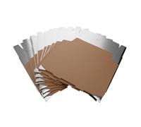 LIFKOME 10 pezzi Confezione Pizza in Cartone Kraft Spesso Resistenti e Leggere per Ristoranti e Asporto Contenitori Alimentari Sicuri e Pratici per Pizzerie e Feste